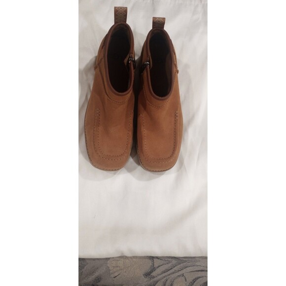 UGG Women's CITYFUNC Ultra Mini Fashion Boot BOOTS Chestnut size 7.5  pre owned - Picture 12 of 14